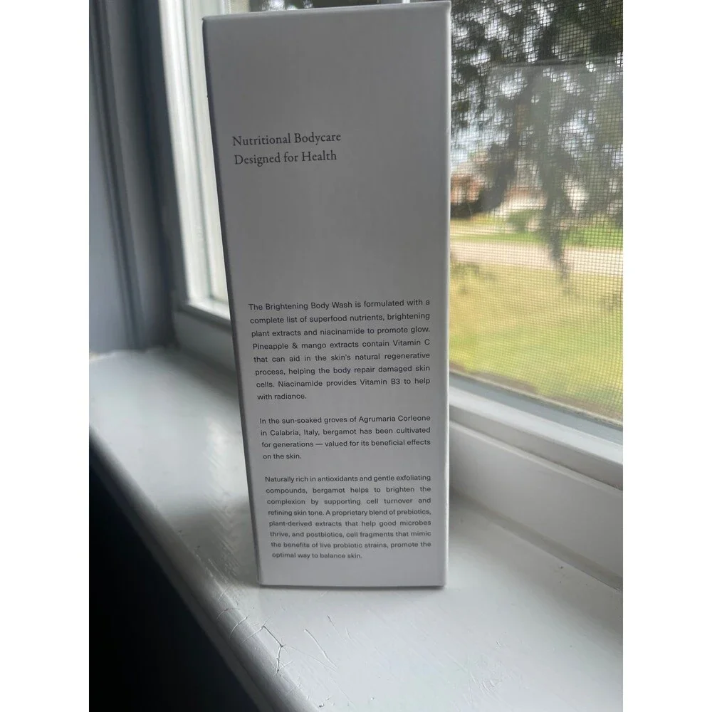 Iota Brightening Body Wash Mandarin Vitamin C-Rich Botanicals 300ml NWT
